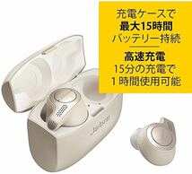 新品★送料無料★Jabra 完全ワイヤレスイヤホン Elite 65t チタンブラック BT5.0 ノイズキャンセリングマイク 防塵防水 100-99000001-40-A_画像2