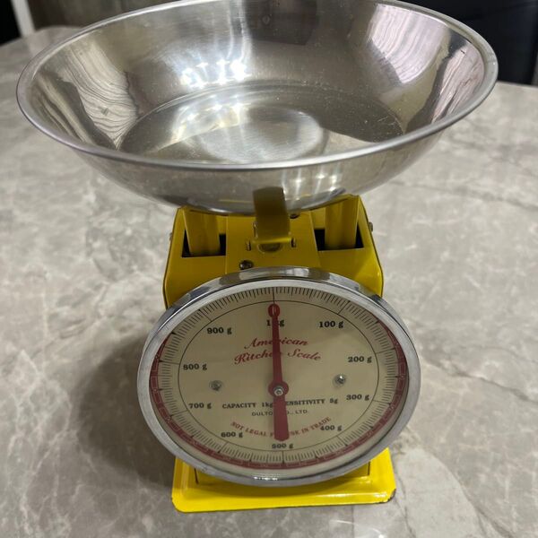 アメリカンキッチンスケール 1kg イエロー ダルトン DULTON 100-061 (62-6486-81)