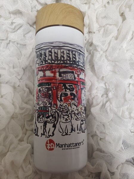 マンハッタナーズ ステンレス製 携帯用まほう便 0.3L 新品