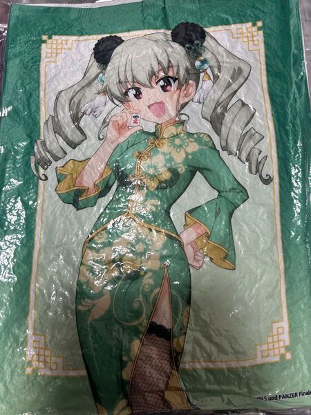 ガールズ&パンツァー最終章 麻雀牌クッション アンチョビ