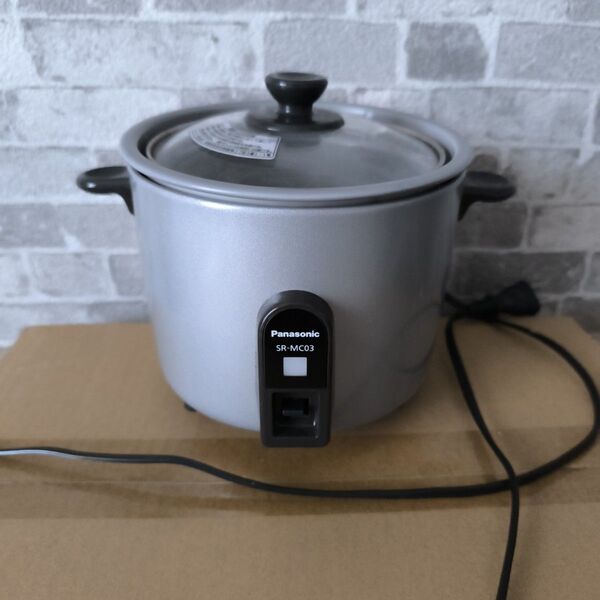 Panasonic SR-MC03 炊飯器 シルバー
