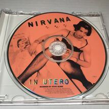 NIRVANA - IN UTERO ニルヴァーナ CD_画像3