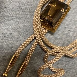 ループタイ スモーキークォーツ?