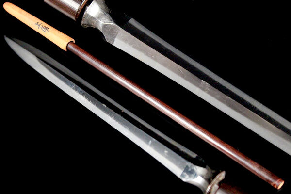 武道具 矢じり 十文字槍 木瓜透 鏃 古式 弓道具 鉄製 職人作 美術品