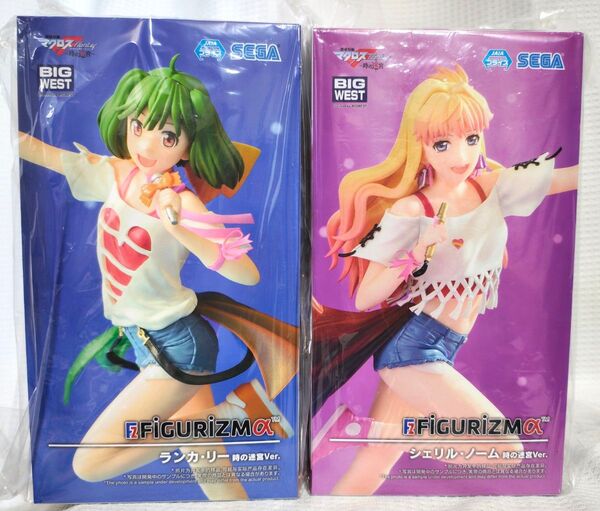 2体セット マクロスF FIGURIZMα 時の迷宮Ver. ランカ・リー シェリル・ノーム