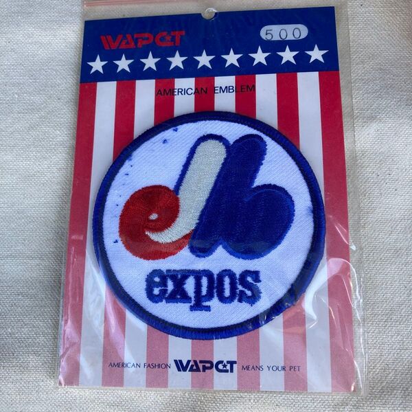 90s vintage MLB メジャーリーグベースボール Montreal Expos モントリオールエクスポズ ワッペン
