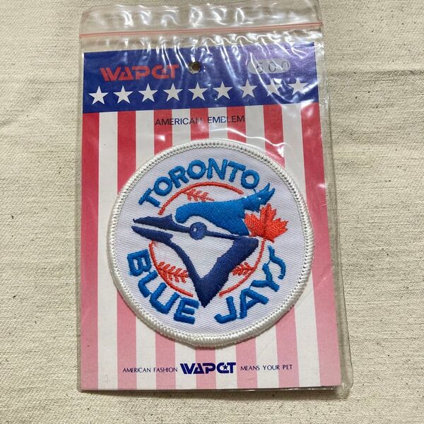 90s vintage MLB メジャーリーグベースボール Toronto Blue Jays トロントブルージェイズ ワッペン