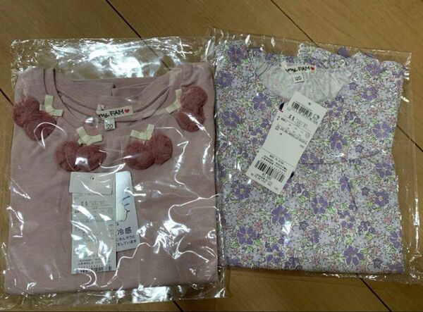 新品 エニィファム Tシャツ2枚セット120