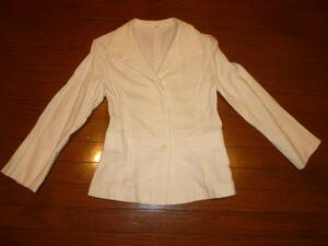 * ROPE flax jacket white 7 number *