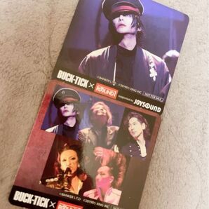 JOYSOUND 限定 BUCK-TICK コースター 希少 ほぼ入手不可 櫻井敦司さん メンバー全員 2枚 美品