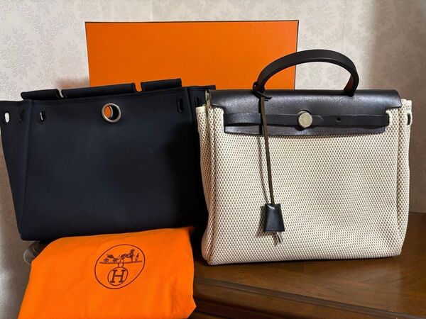 HERMES エルメス エールバッグ 箱・保存袋付き 美品 2WAYバッグ ハンドバッグ