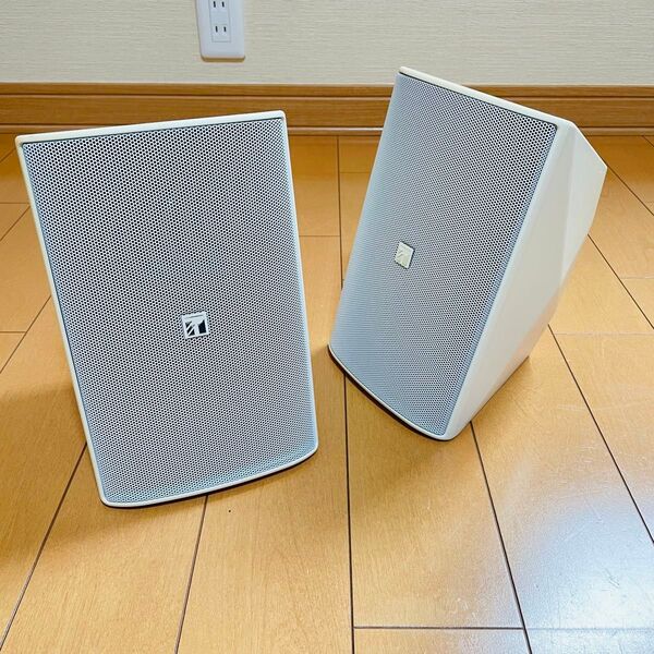 【中古美品】TOA コンパクトスピーカー F-1300W 2個セット