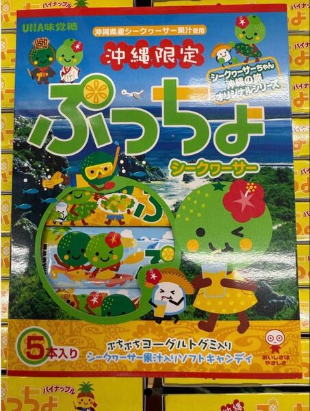 沖縄限定 5本入り ぷっちょスティック シークワーサー味