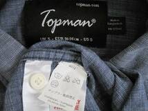 Topman トップマン　フラップポケットシャツ　　Sサイズ　　　_画像3