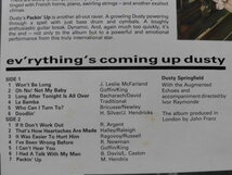 Dusty Springfield/ev'rythig's coming up　60’sブリティッシュ・ガール・ポップス、2ndアルバム希少復刻UK盤_画像6