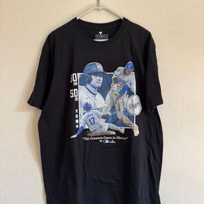 新品 未使用 日本未発売 Fanatics社製 ドジャース 大谷翔平 50/50 半袖Tシャツ ブラック USサイズ XL
