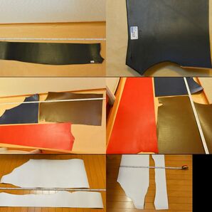 栃木レザー タンニン鞣しセミアニリン 6色9枚