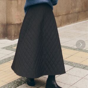 titivate キルティング フレアスカート
