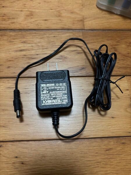 WN-06200 ACアダプター6V2A 共立電子産業株式会社製