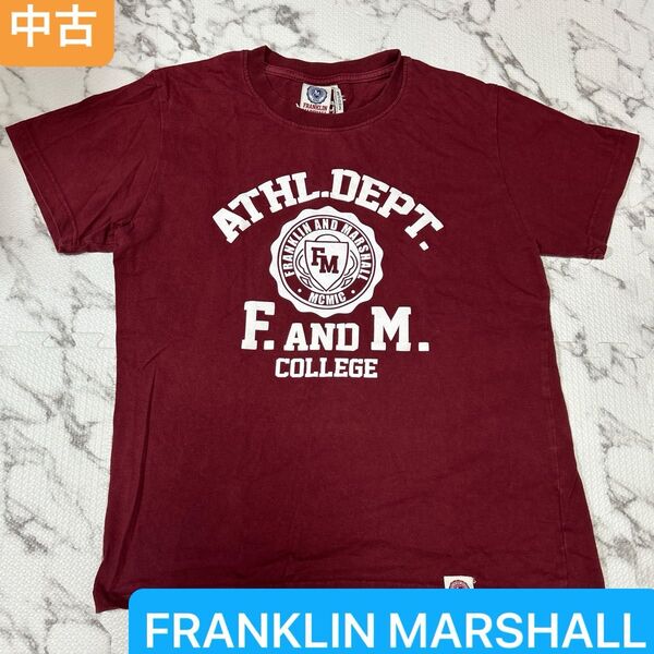 FRANKLIN MARSHALL フランクリンマーシャル Tシャツ Mサイズ 中古