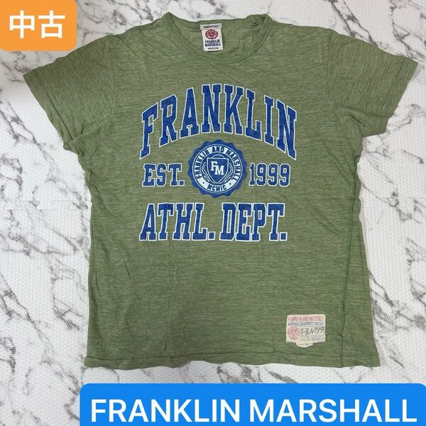 FRANKLIN MARSHALL フランクリンマーシャル Tシャツ 半袖 Mサイズ 中古