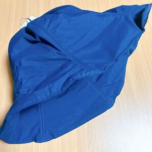 ★値下げしました★サウナハット サウナキャップ 撥水 深い 耐熱 大きめ 3層構造 ネイビー