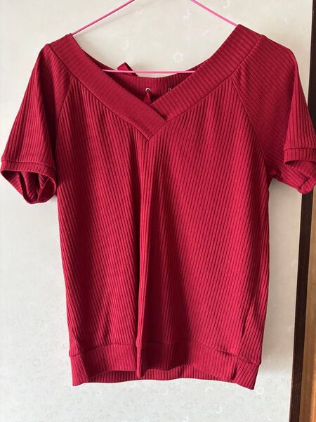 INGNI バックリボンニット