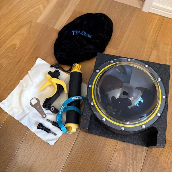 GoPro アクセサリー TELESIN 水中ドームポート