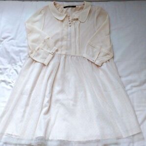 【古着】レディース レイカズン ドット チュール ワンピース