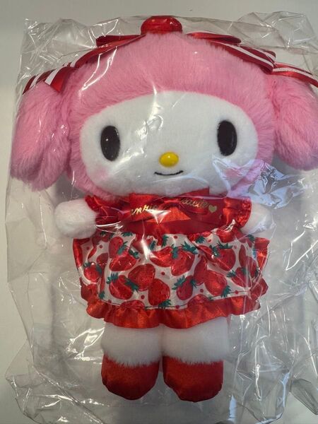 いちご新聞50周年 マイメロディ ぬいぐるみ