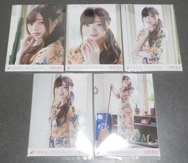 乃木坂46 梅澤美波 トキトキメキメキ Web限定 生写真 個別 コンプ