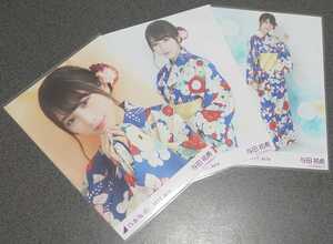 乃木坂46 与田祐希 2017浴衣 会場限定 生写真 3種 2017.July