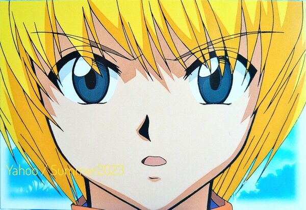 HUNTER×HUNTER ブロマイド クラピカ No.22 ポストカード CURAPICA 旧アニメ初期 場面写 アマダ 当時物