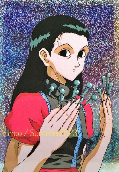匿名配送 HUNTER×HUNTER ブロマイド イルミ SP06 レア キラ ホログラム ポストカード 旧アニメ ILUMI