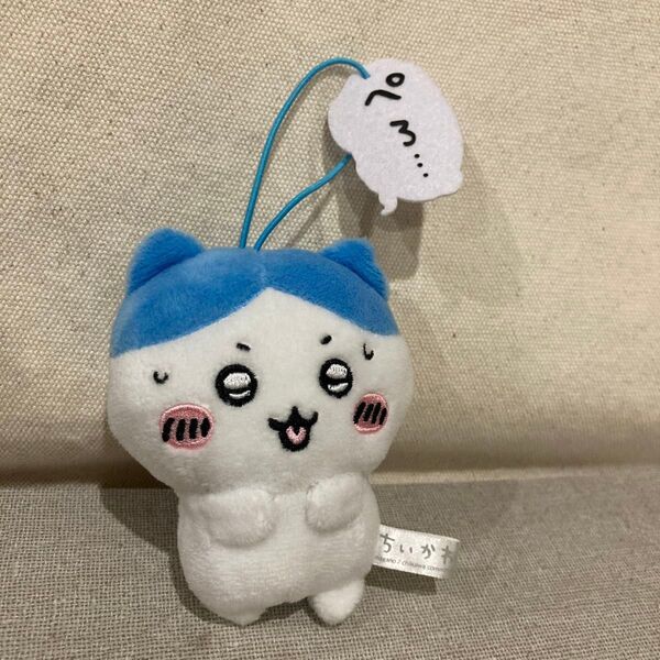 ちいかわ ハチワレ ぬいぐるみ セリフ付き マスコット2 ぺろ…