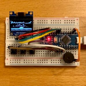 【新品】Arduino Nano OLED ゲーム 電子工作 プログラミング 4