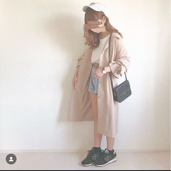 GU キャンディスリーブステンカラーコート Sサイズ 春コート