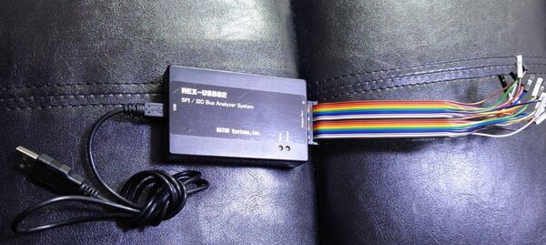 ラトックシステム USB接続SPI/I2Cアナライザ REX-USB62