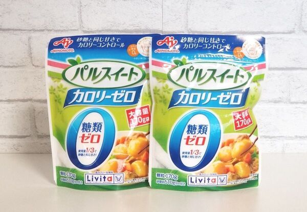 AJINOMOTO パルスイート カロリーゼロ 顆粒170g×2袋 リビタ