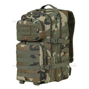 ミルテック バックパック モール システム ウッドランド Woodland 36Lラージサイズ★14002220 MIL-TEC MOLLE SYSTEM US Assault Pack