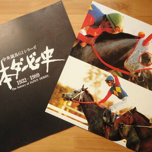 ●LD 中央競馬GIシリーズ 日本ダービー史 1932～1989 完全保存版 2枚組213分 + 永久保存盤 オグリキャップ闘いの日々 夢をターフにたくしての画像4