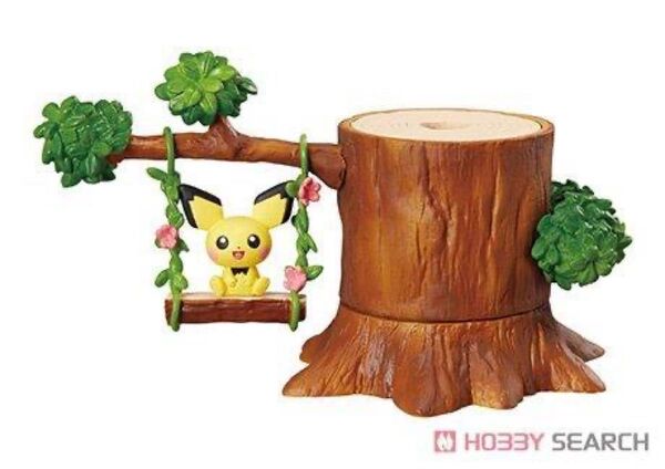 ポケモン あつめて かさねて ポケモンの森 ピチュー フィギュア リーメント 食玩 未開封 レア 希少 レトロ 森 マスコット