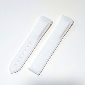 OMEGA スピードマスター 他 ラグ幅20mm 汎用 ホワイト 取付工具 バネ棒付き 送料無料!!! 検索 オメガ×スウォッチ