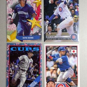 2025 Topps Baseball Series 1 、2023 JAPAN SPECIAL EDITION 鈴木誠也