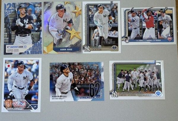 AARON JUDGE 2025 Topps Baseball Series 1 、2023 JAPAN EDITION