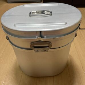 未使用 値引き可 美品フランス軍 1974年製 大型無骨アルミ メスキット デッドストック