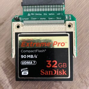 iPod 3、4世代互換 A1040 A1099 (A1059)CF32 GB&IDEアダプター 動作確認済相性保証無