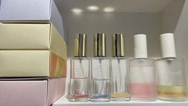 soeff ブライティングミスト 新品4本 に 使用中のものを5本おつけします。