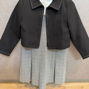 フォーマル ワンピース セットアップ 入学式 卒園式 卒業式 結婚式 女の子 120
