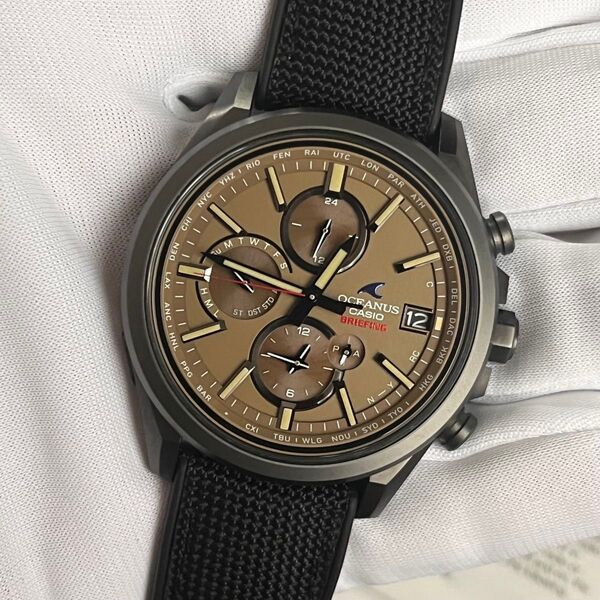 CASIO OCW-T4000BRE-5AJR BRIEFINGコラボ 美品